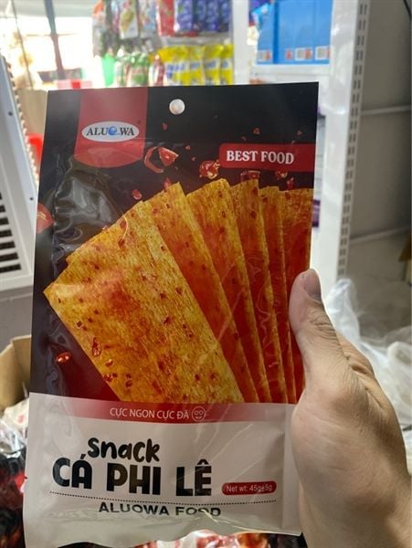 Snack cá phi lê
