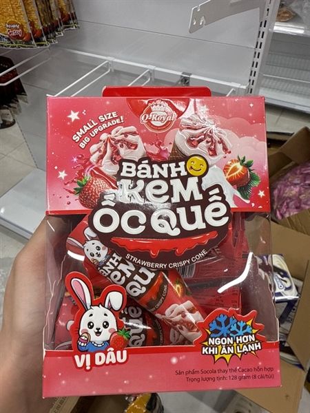 BÁNH ỐC QUẾ VỊ DÂU