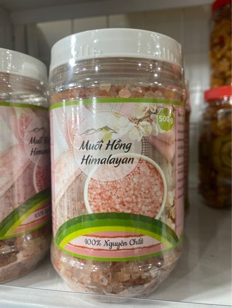MUỐI HỒNG HYMALAYAN HẠT TO
