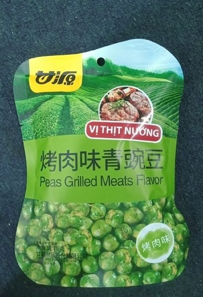 Đậu Hà Lan vị thịt nướng 75g