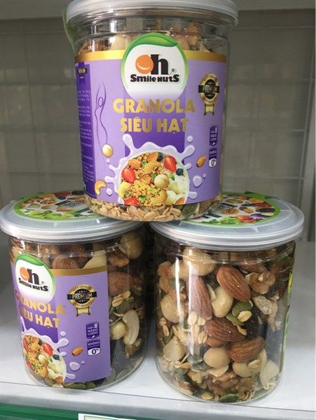 GRANOLA SIÊU HẠT