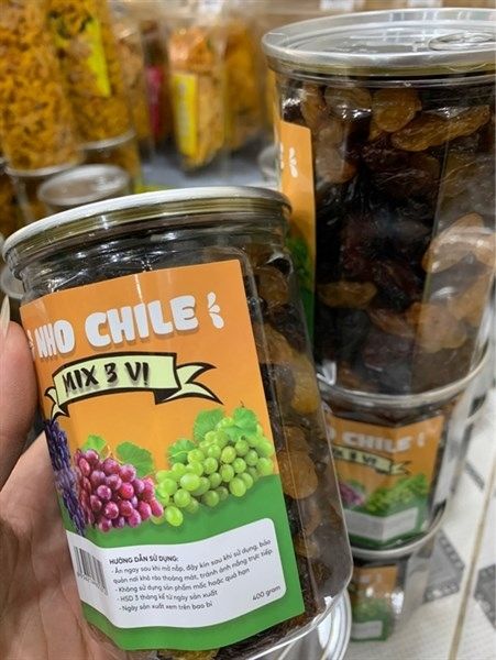 NHO CHILE MIX 3 VỊ 400GR