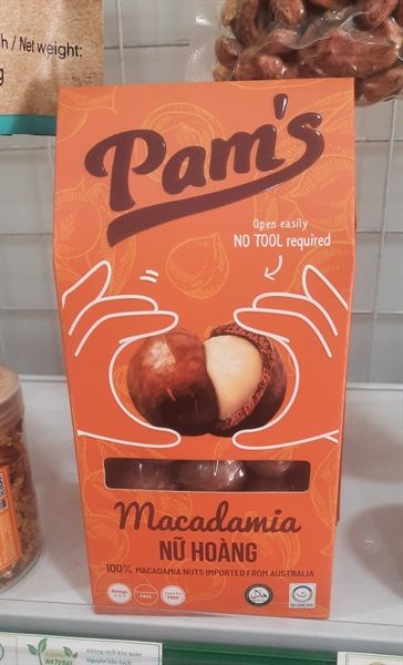 MACADAMIA NỮ HOÀNG PAM'S 250gr