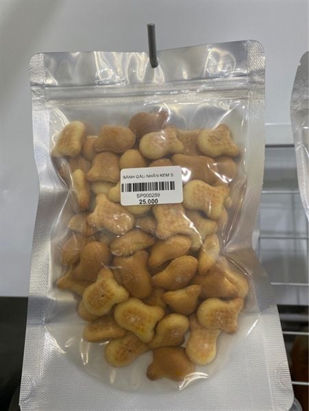 BÁNH GẤU NHÂN KEM S