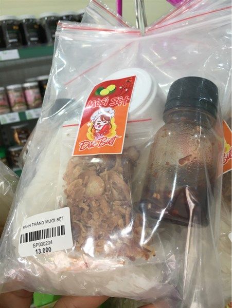 BÁNH TRÁNG MUỐI SỆT