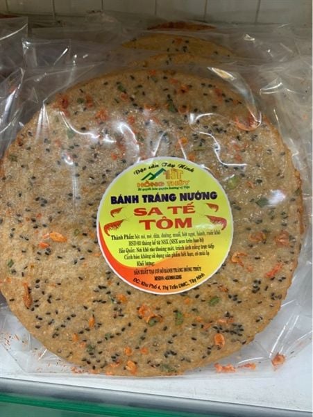 BÁNH TRÁNG NƯỚNG SATE TÔM