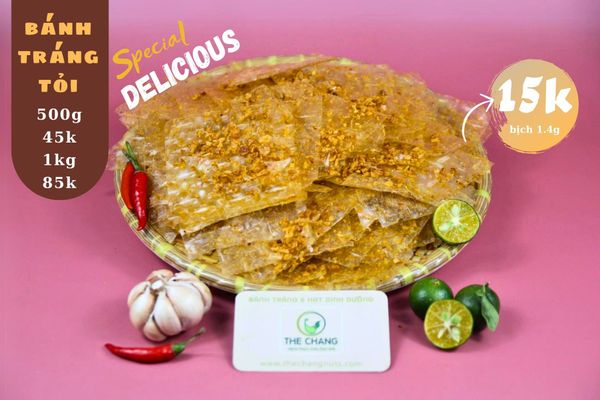Bánh Tráng Lát Tỏi