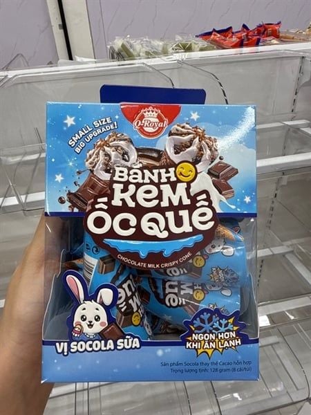 BÁNH KEM ỐC QUẾ
