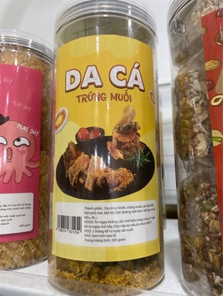 DA CÁ TRỨNG MUỐI