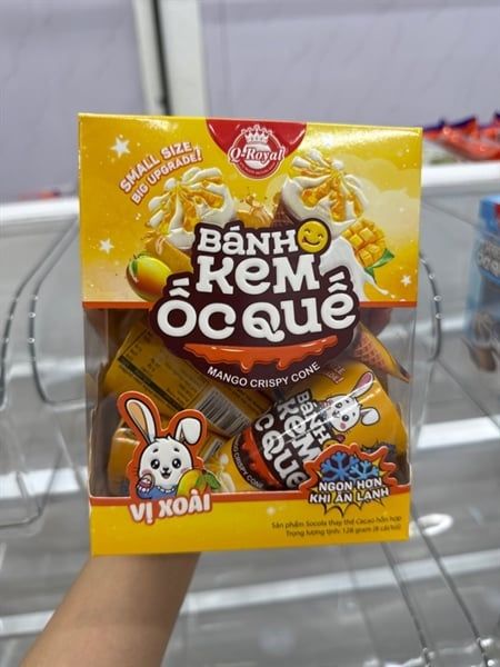BÁNH KEM ỐC QUẾ VỊ XOÀI