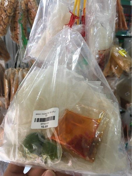BÁNH TRÁNG SA TẾ DẦU TỎI