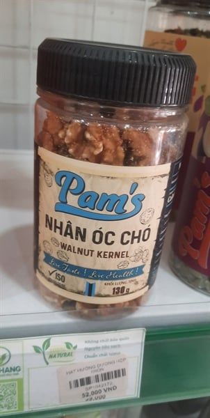 NHÂN ÓC CHÓ PAM'S 130gr