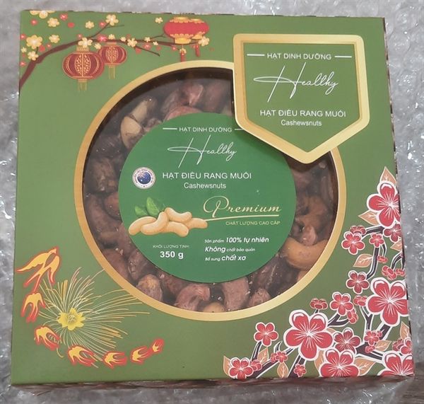 HẠT ĐIỀU RANG MUỐI HỘP