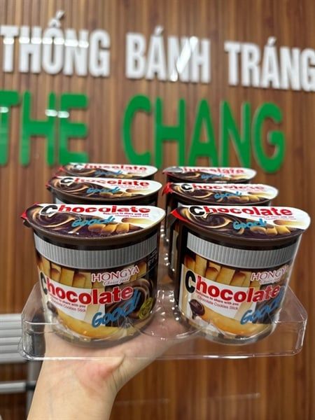 Bánh que hongya chấm chocolate 40g