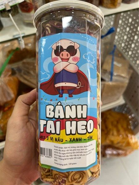 BÁNH TAI HEO MIX 3 VỊ
