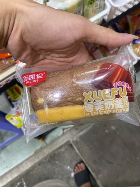 Bánh mì tuyết phủ vị socola