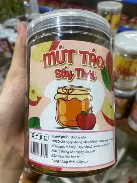 MỨT TÁO SẤY THÁI