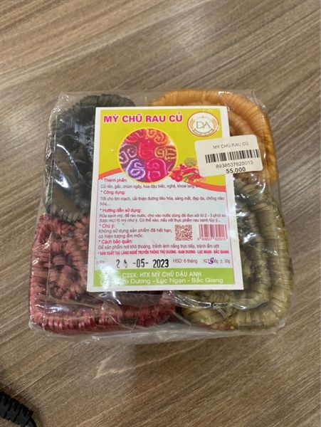 MỲ CHŨ RAU CỦ