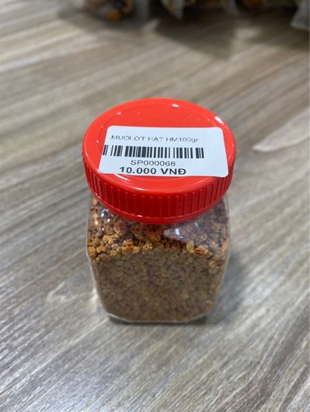 MUỐI ỚT HẠT HM100gr