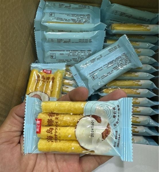 BÁNH QUẾ XỐP VỊ SỮA DỪA