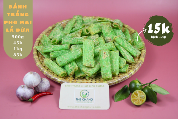 Ống Phô Mai Lá Dứa Xanh