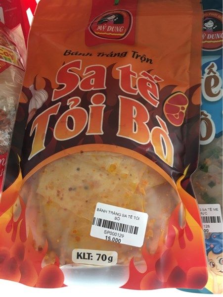 BÁNH TRÁNG SA TẾ TỎI BÒ
