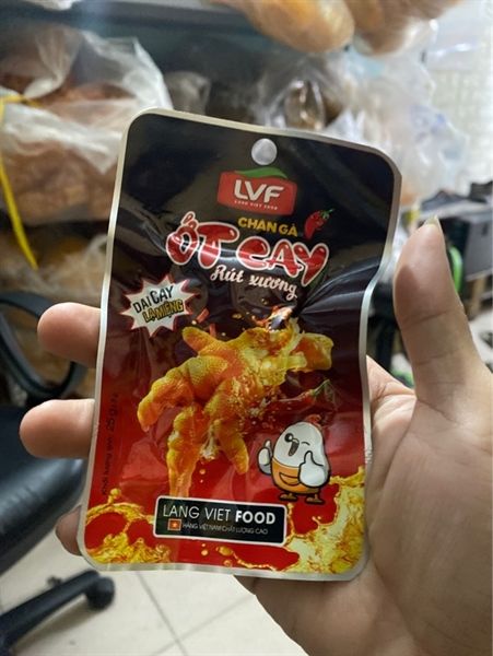 Chân gà rút xương ớt cay 28g
