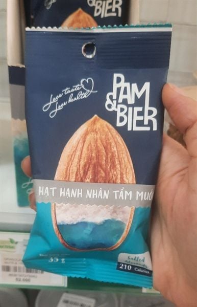 HẠT HẠNH NHÂN TẨM MUỐI PAM'S