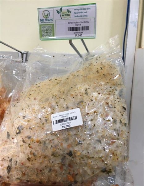 BÁNH TRÁNG LÁT TỎI RONG BIỂN S