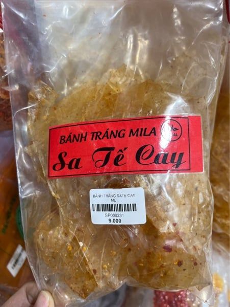 BÁNH TRÁNG SATE CAY ML