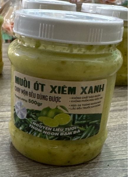 MUỐI CHẤM ỚT XIÊM XANH