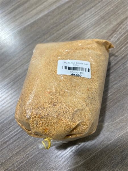 MUỐI XAY ĐEN ÍT CAY 500gr