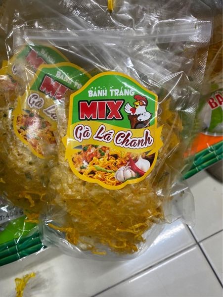 BÁNH TRÁNG MIX GÀ LÁ CHANH