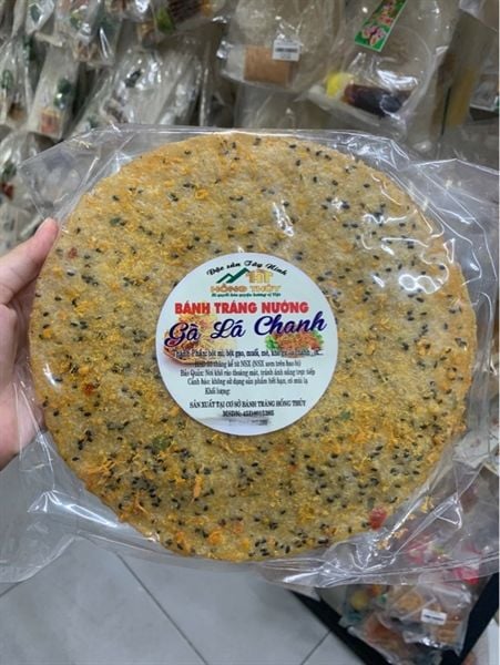 BÁNH TRÁNG NƯỚNG GÀ LÁ CHANH