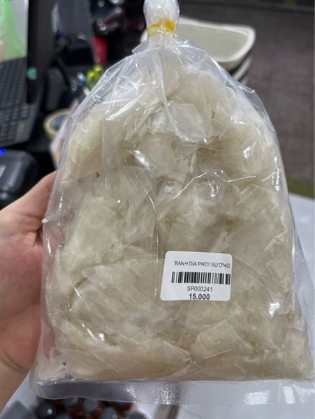 BÁNH DÌA PHƠI SƯƠNG