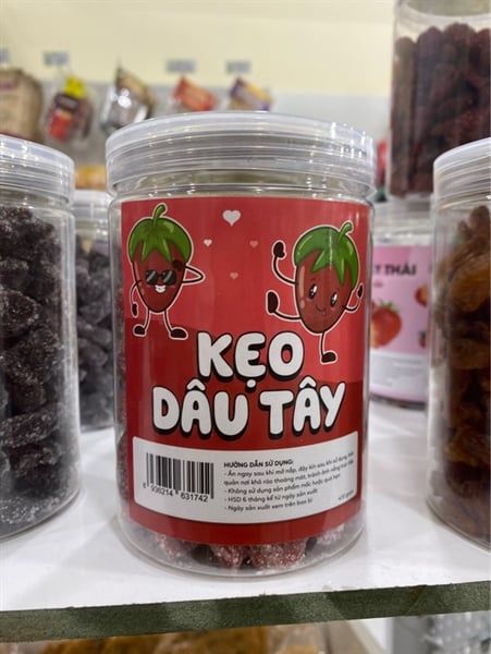 KẸO DÂU TÂY LỚN
