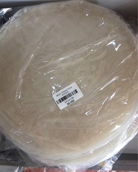 BÁNH TRÁNG PHƠI SƯƠNG