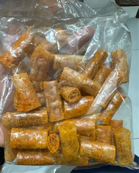 Bánh Tráng Cuộn Ruốc