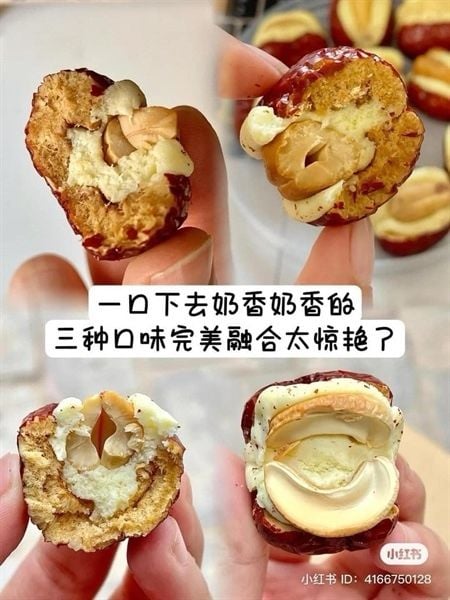 TÁO ĐỎ KÈM HẠT ĐIỀU ( Hộp )