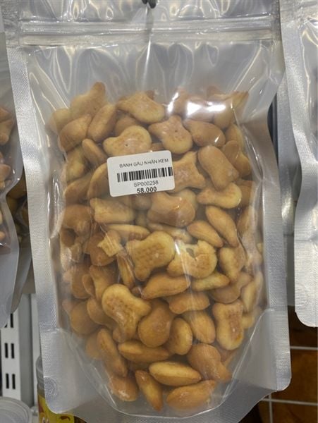 BÁNH GẤU NHÂN KEM