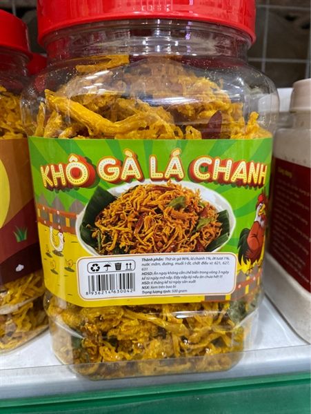 KHÔ GÀ LÁ CHANH