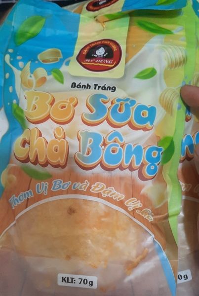 BÁNH TRÁNG BƠ SỮA CHÀ BÔNG