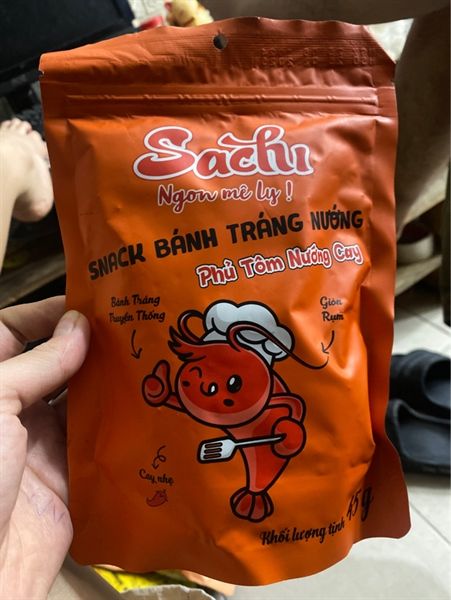 SNACK BT NƯỚNG PHỦ TÔM CAY