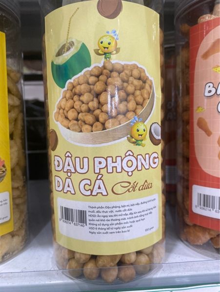 ĐẬU PHỘNG DA CÁ CỐT DỪA