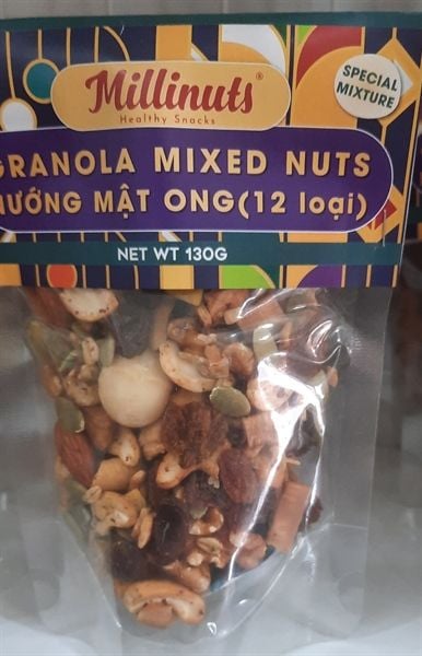 GRANOLA NƯỚNG MẬT ONG 130gr