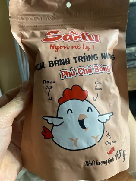 SNACK BT NƯỚNG PHỦ CHÀ BÔNG GÀ