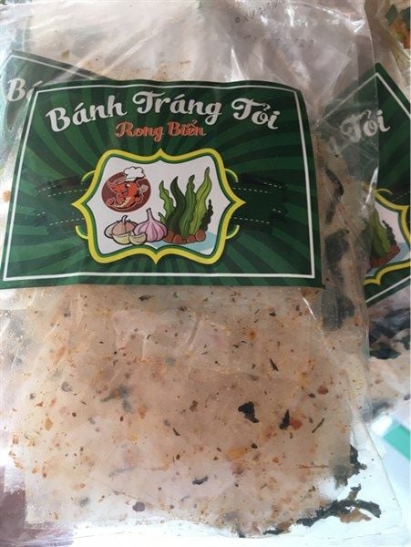 BÁNH TRÁNG TỎI RONG BIỂN
