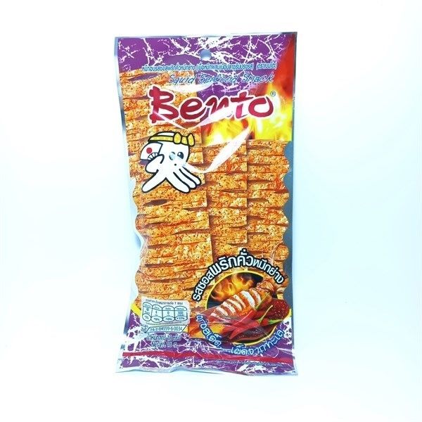 Bento snack mực vị mực nướng sốt ớt 18GR squid Seafood snack
