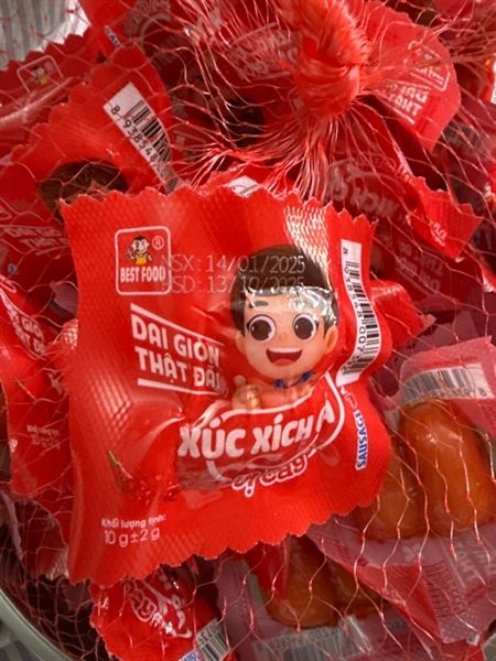 XÚC XÍCH 2 VIÊN VỊ GÀ CAY