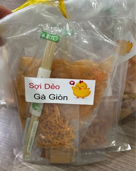 DẺO SỢI GÀ GIÒN